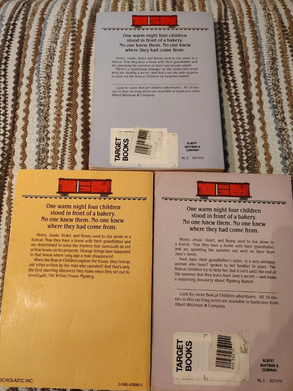 Lot 10 The Boxcar Children Chapter Books 2 3 4 5 6 7 10 11 13 14 Warner